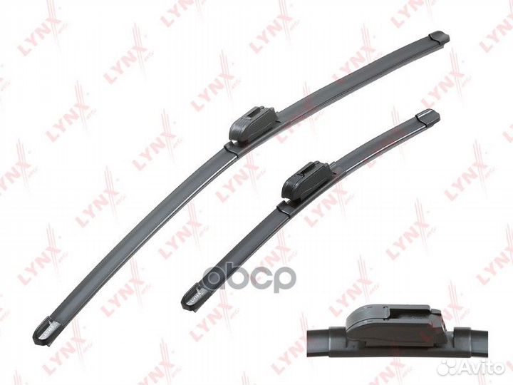 Комплект бескаркасных щеток стеклоочистителя 65