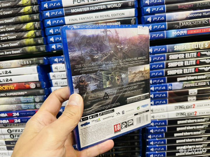 Metro exodus ps5 диск новый