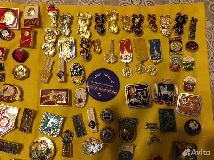 Значки СССР в ассортименте