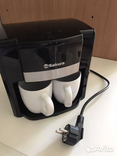 Кофеварка капельного типа sakura SA-6110BK Black