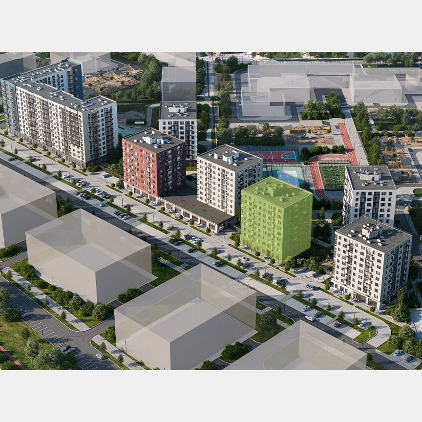 3-к. квартира, 78,7 м², 5/9 эт.