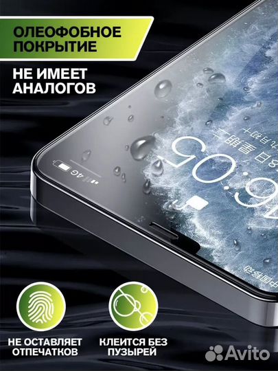 Защитное стекло iPhone 13/ 13 pro/ 14 антишпион