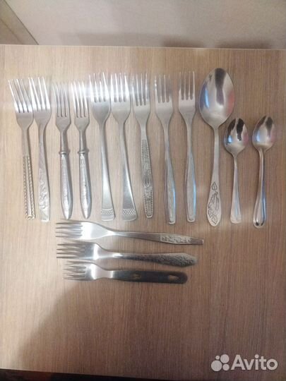 Вилки ложки