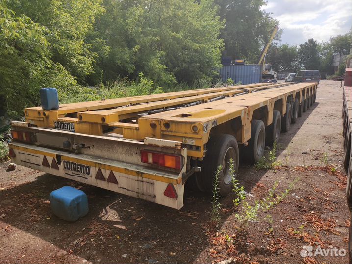Полуприцеп трал (тяжеловоз) Cometto X54DAH, 2012