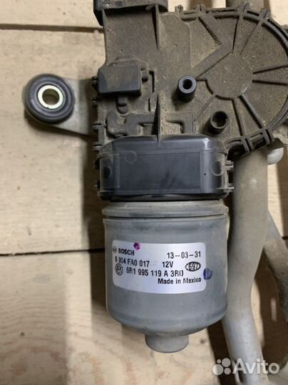 Трапеция дворников фольксваген джетта 2013