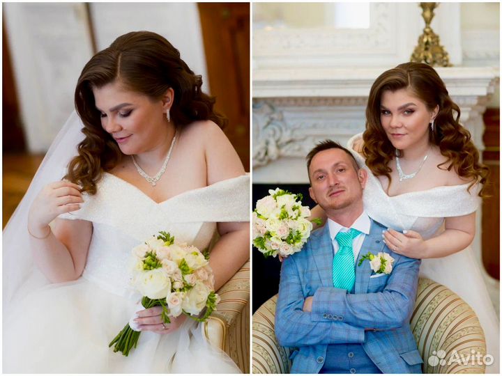 Прическа и макияж на свадьбу