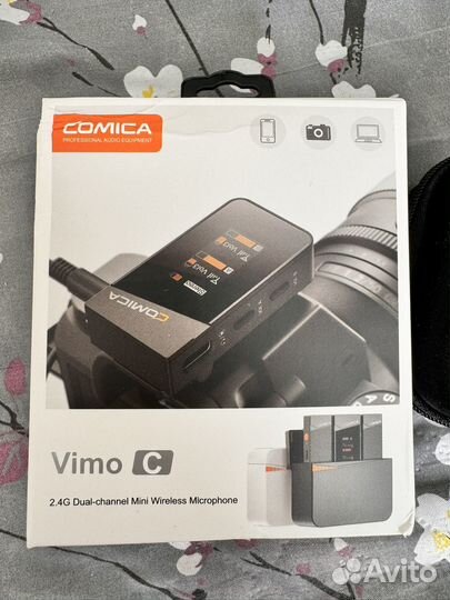 Петличный микрафон comica vimo c