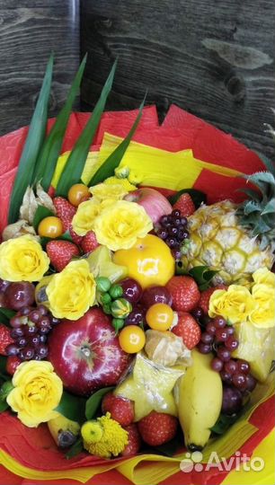 Съедобные букеты из фруктов