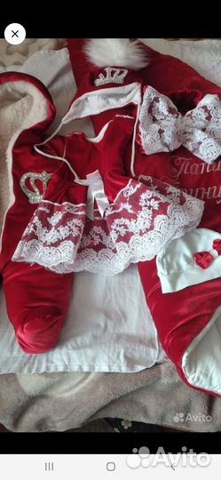 Конверт на выписку для девочки