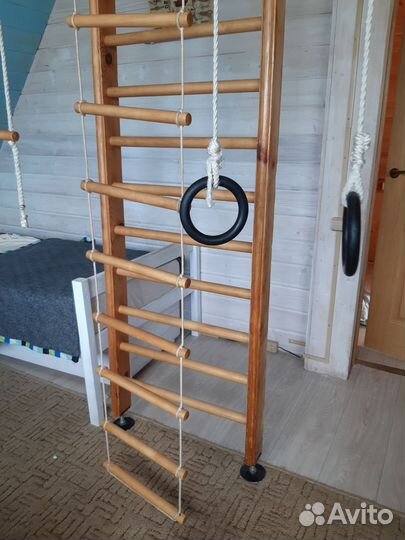 Шведская стенка деревянная