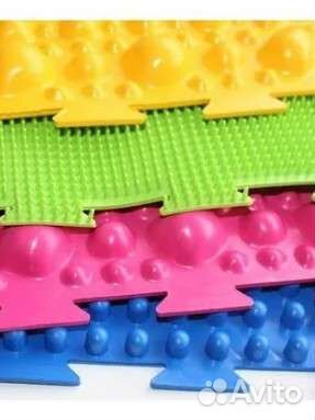 Ортопедический коврик 16 штук,разной плотности