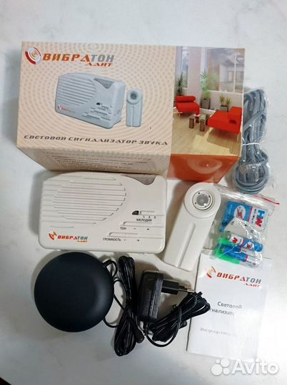 Световой сигнализатор звука (звонок)
