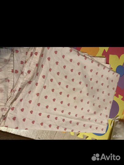 Бортики в кроваткус комлектом