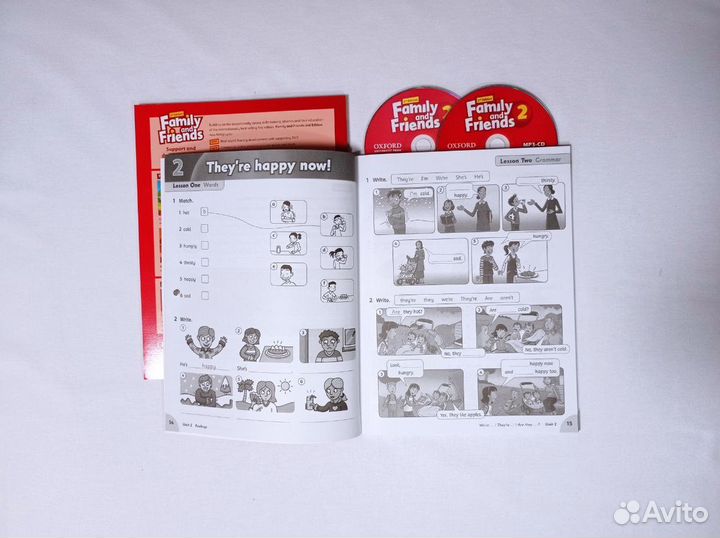 Family and friends 2/комплект (WB,CB,CD) новый