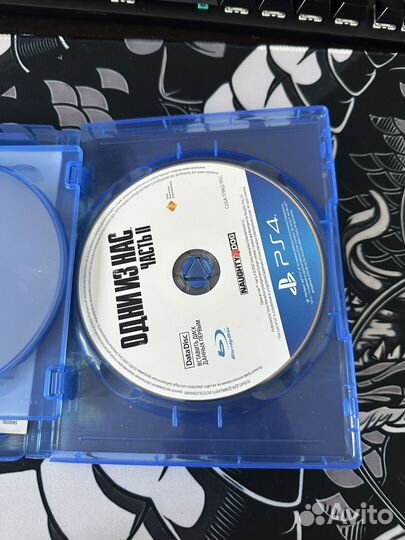 Одни из нас 2 диск для ps4 ps5