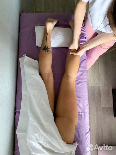 Массаж антицеллюлитный, лимфодренажный, спины