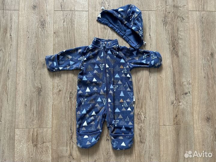 Флисовый комбинезон crockid 68