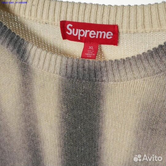 Свитер Supreme blurred logo (Арт.90414)