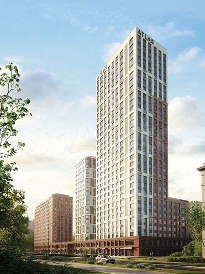 2-к. квартира, 54,7 м², 5/31 эт.