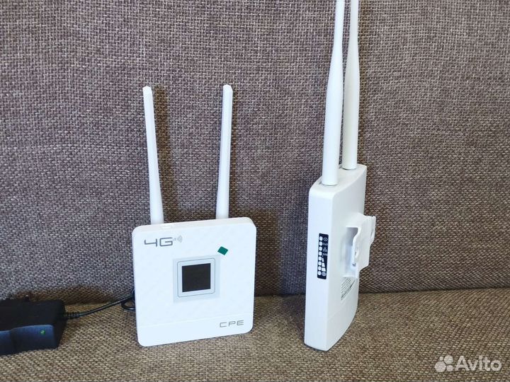 Прошитый 4G LTE роутер 2в1 с сим CPE 903-3, 905-3