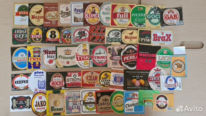Коллекция пивных этикеток весь мир