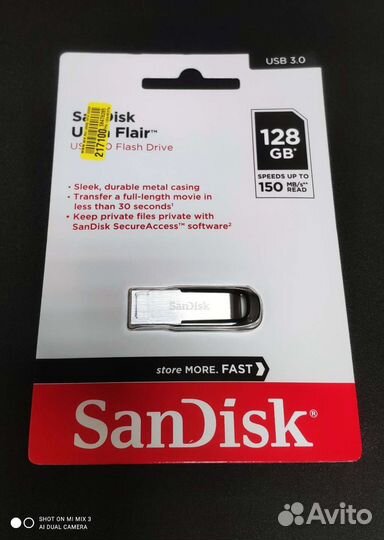 Флешка SanDisk Ultra Flair sdcz73-256G-G46 256 Гб