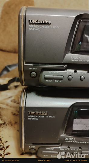 Кассетная дека Technics RS EH 600