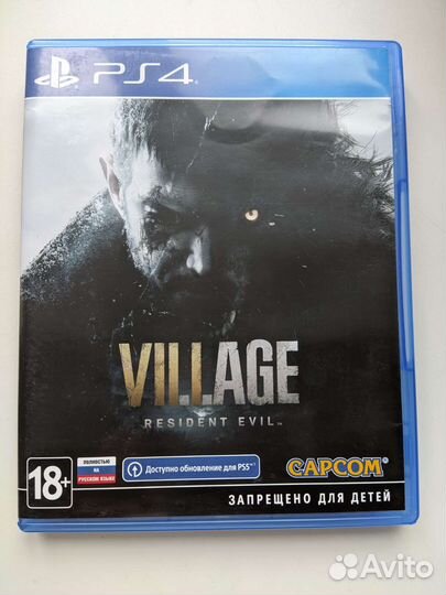 Игра ps4 PlayStation 4 resident evil village