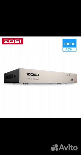 Zosi 8CH DVR видеорегистратор 1080P HD H. 265 P2P