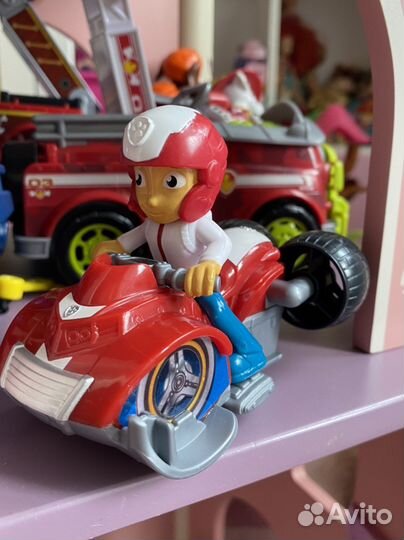 Щенячий патруль набор из 4 машин с героями