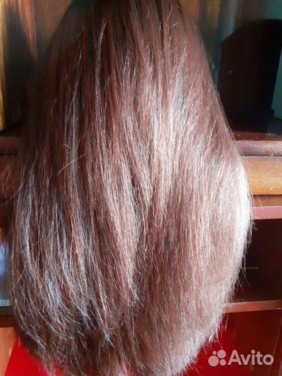 Парик.Волосы55см.Вишня