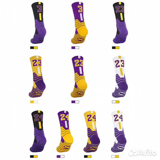 Носки баскетбольные Chicago Bulls