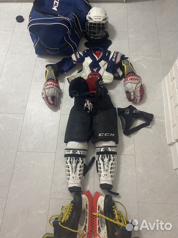 Хоккейная форма бу на ребенка 10-12 лет
