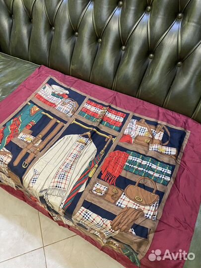 Шелковый платок Burberyss 90 см