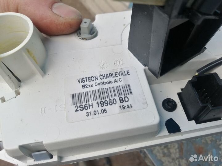 Блок управления печкой Ford Fusion Fiesta