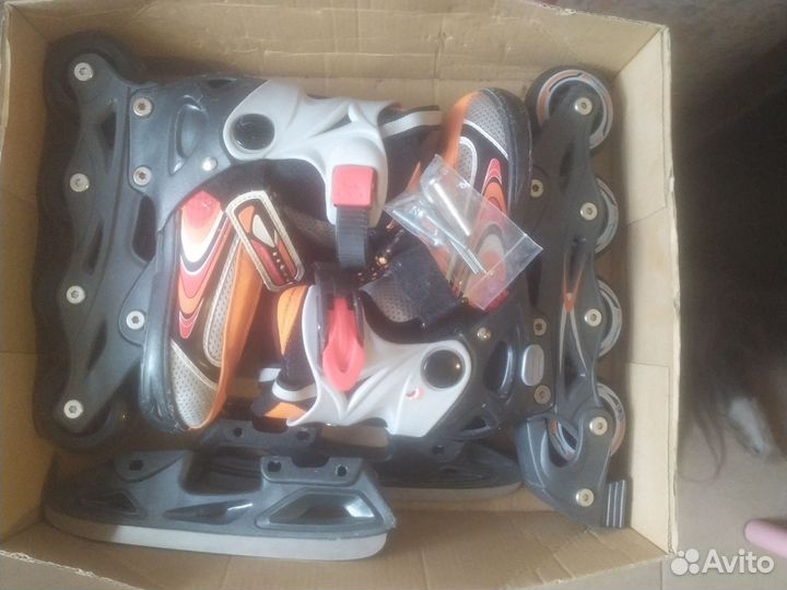Ролики коньки 2 в 1 29-32 р