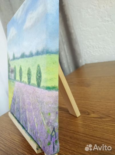 Картина маслом Старая церковь