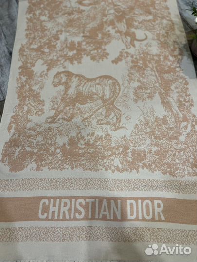 Кашемировый палантин шарф Dior новый