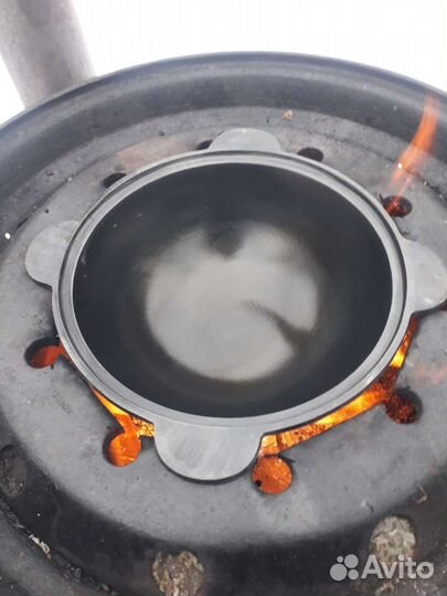 Казан, садж, сковорода. Обработка чугунной посуды