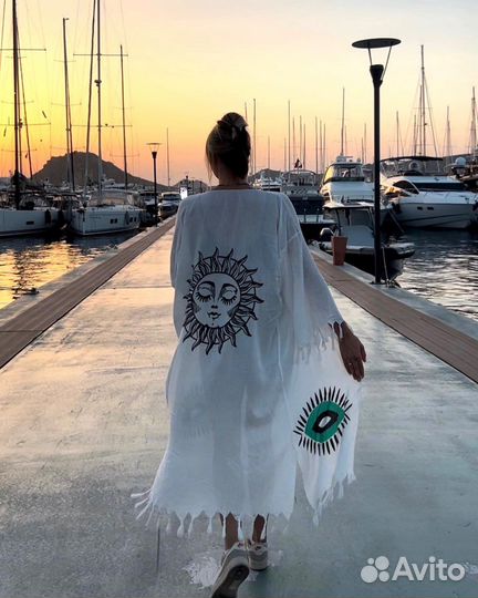 Халат-кимоно бохо