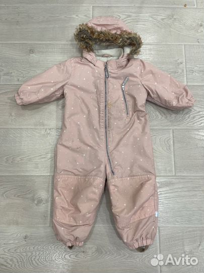 Зимний комбинезон H&m для девочки 86