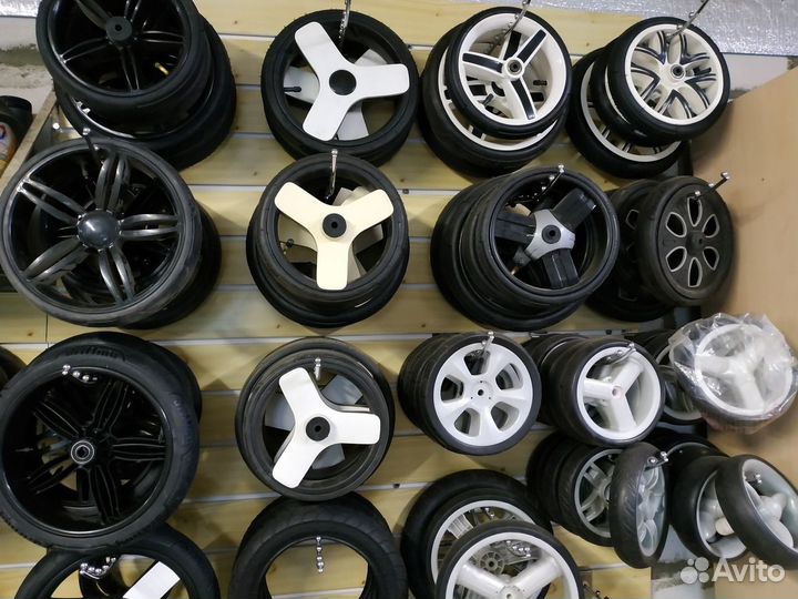 Колёса для детских колясок зима-лето