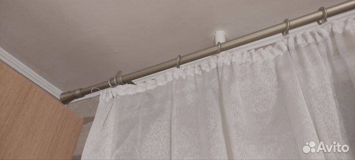Карниз для штор металлический