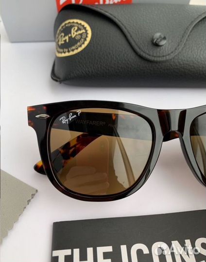 Очки ray ban wayfarer поляризационные Polaroid