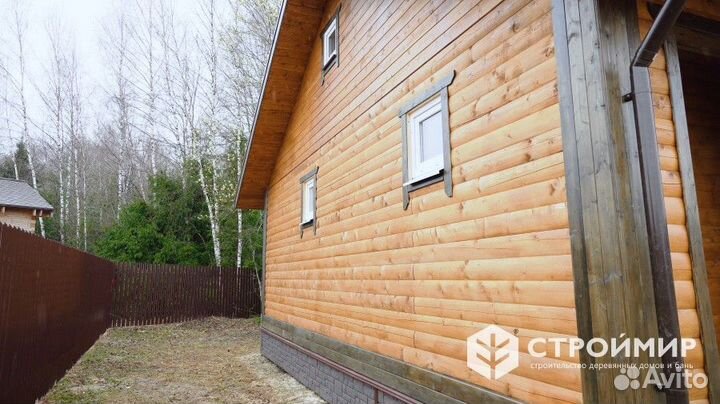 Баня из бруса профилированного