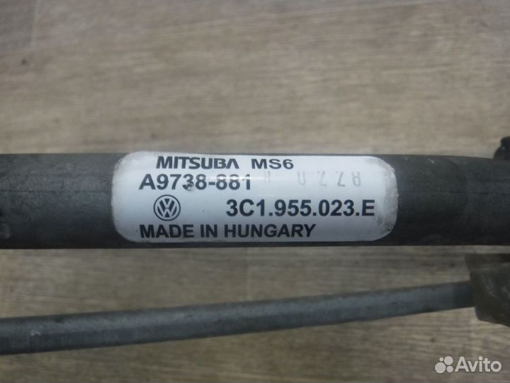 Трапеция стеклоочистителей Volkswagen Passat B6