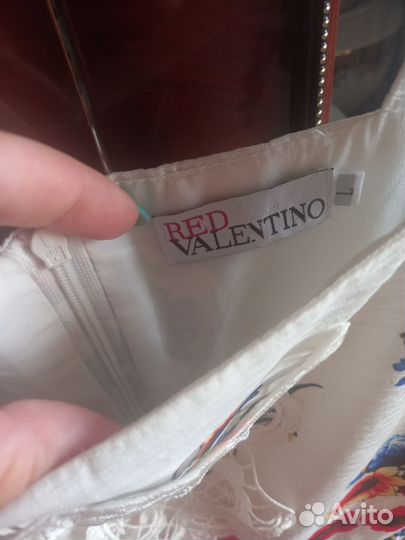 Red valentino платье 46