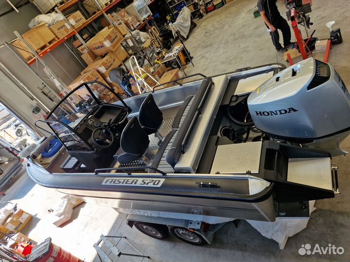Катер Faster 570CC+Honda 135+опции.Наличие РФ