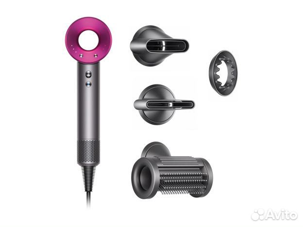Фен Dyson Supersonic HD15 Железный/Фуксия, CN (438