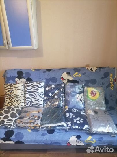 Плед новый двуспальный